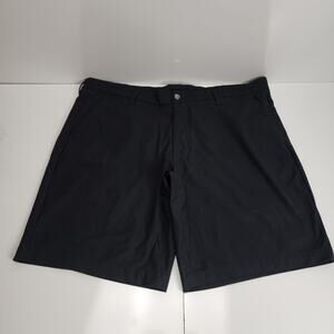 Swiss Tech Brand Black Chino Versatile Flat Front Golf Shorts Men's Size 40